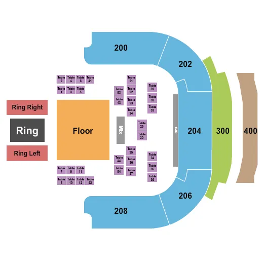 House Of Blues Las Vegas Tickets & Seating Charts ETC